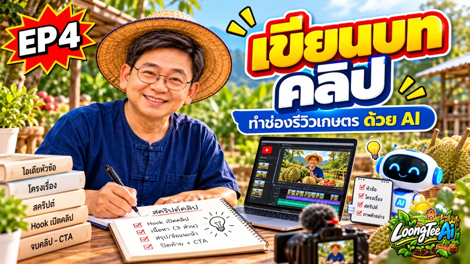 EP4 เขียนบทคลิป