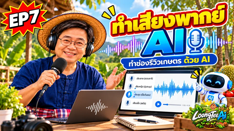 EP7 ทำเสียงพากย์ AI